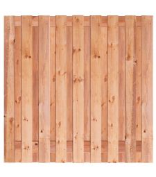 Tuinscherm Red Class Wood 17 planks Tanger 180x180cm