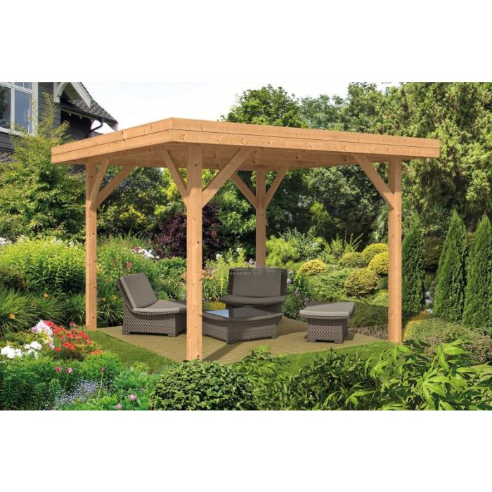 Prieel Kreta 365x365 cm. Douglas.