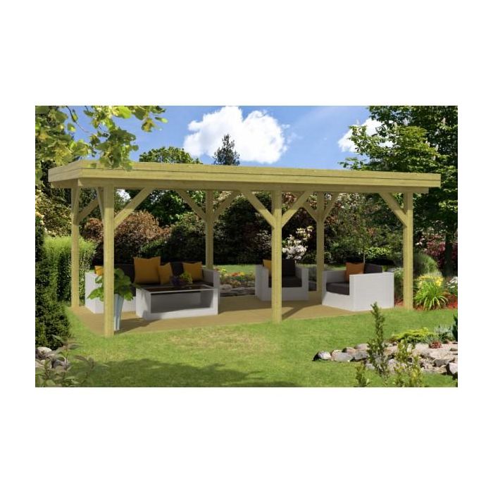 Prieel Modern Rechthoek 592x340 cm. 