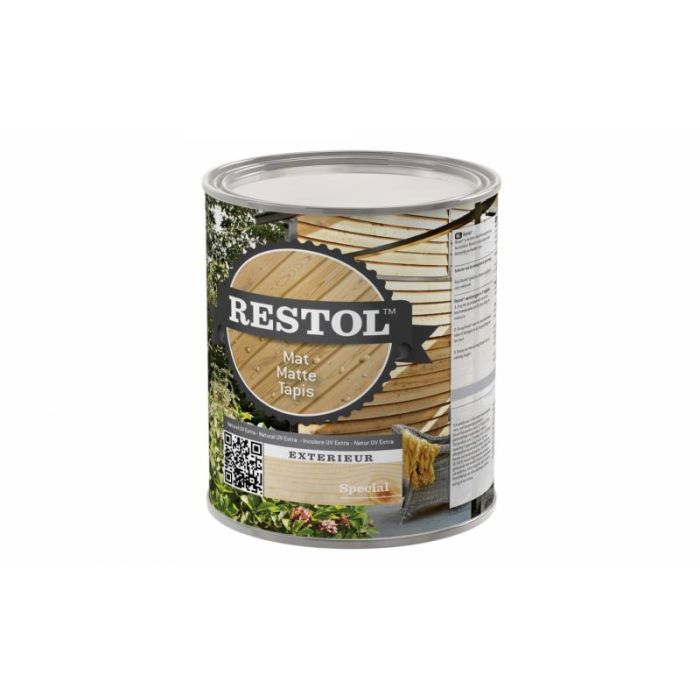 Restol houtolie MAT Naturel.