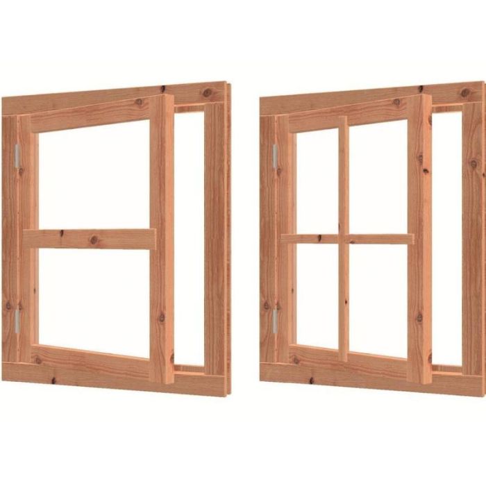 Douglas enkel draairaam B72.6xH89.6 cm. 