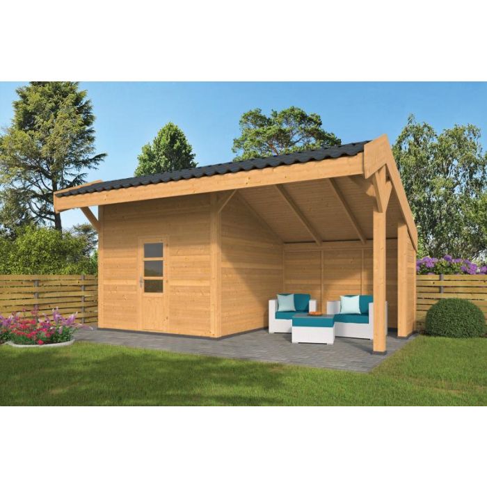 Lariks/Douglas DHZ Kapschuur Markelo Zweeds Rabat Onbehandeld