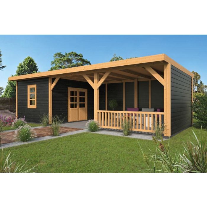 Lariks/Douglas DHZ Plat Dak Nijverdal Zweeds Rabat Zwart