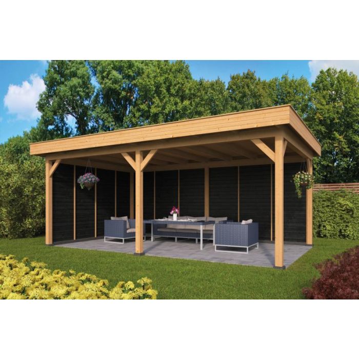 Geschaafd Lariks/Douglas Plat Dak Olso L Type 2 