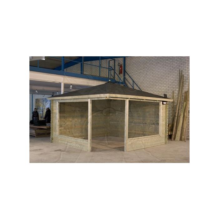 Blokhutprieel Marit B400xD400 cm. 