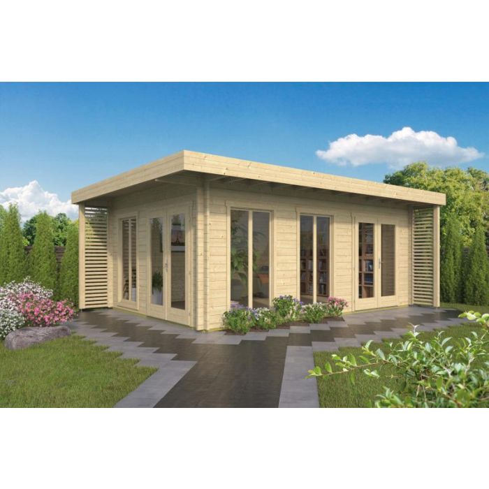 Blokhut - Tuinhuis Hildegard 570 x 380cm