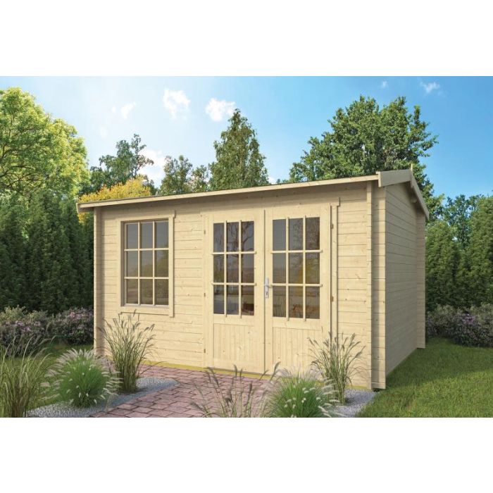 Blokhut Tuinhuis Chloe 400x300cm