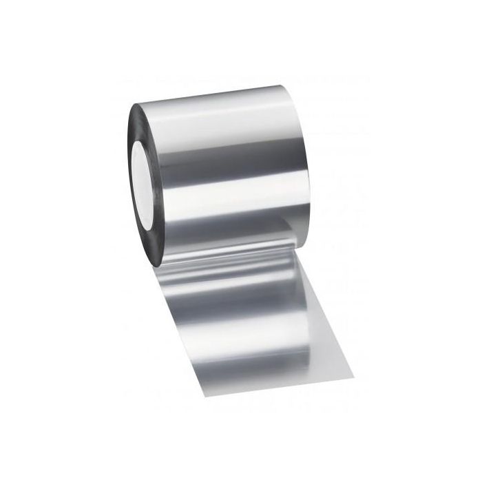 Reflectietape Zilver tvb dakplaten. 50 m   6 cm breed.