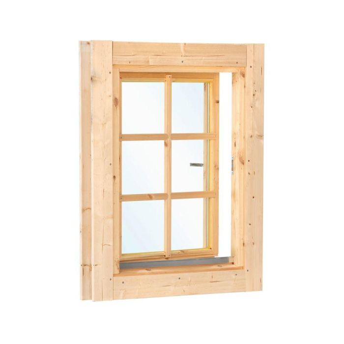 Draai-/ Kiepraam Enkel L4 Vuren 84 x 105,1CM