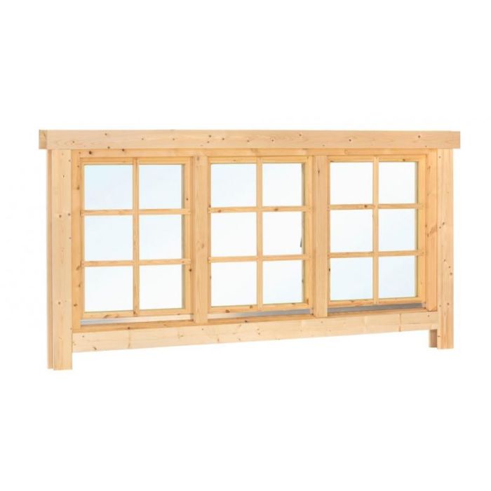 Draai-/ Kiepraam Triple L1 Vuren 220,5 x 105,1CM