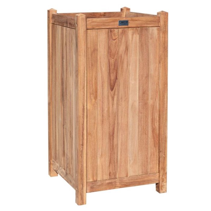 Bloembak Java Teak Klein L35xB35xH70 cm