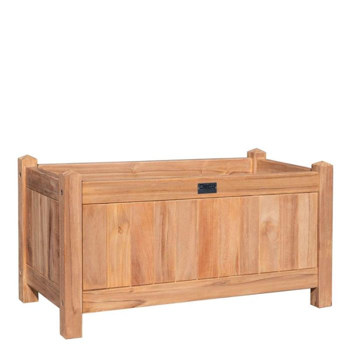 Bloembak Teak Bali Klein. Afmeting 70x354x37CM