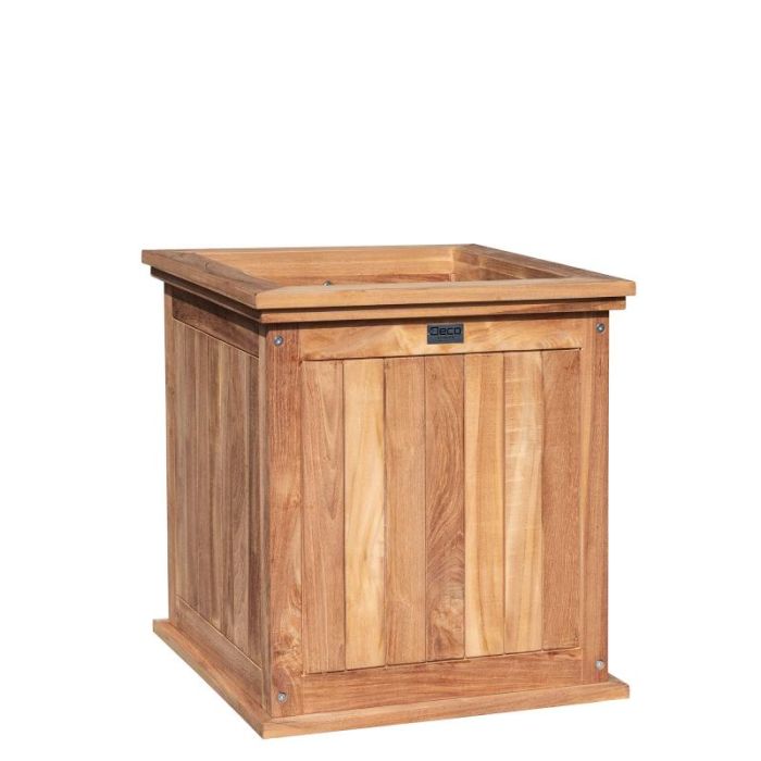 Bloembak Teak Kalimantan Groot. L51xB51xH56CM