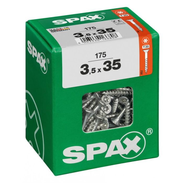 SPAX T-STAR plus WIROX 3,5x35 L 175 stuks