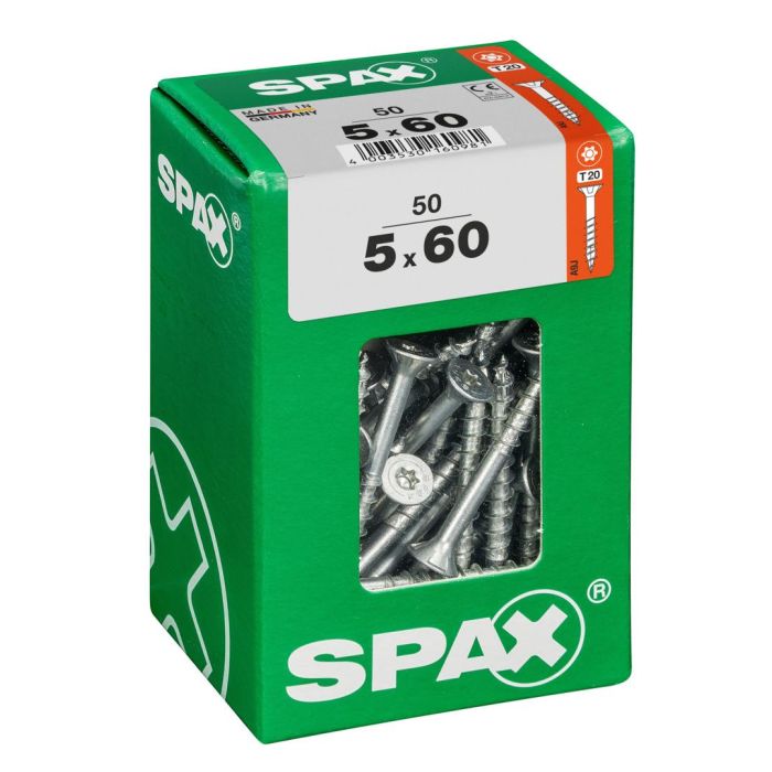 SPAX T-STAR plus WIROX 5x60 L 50 stuks