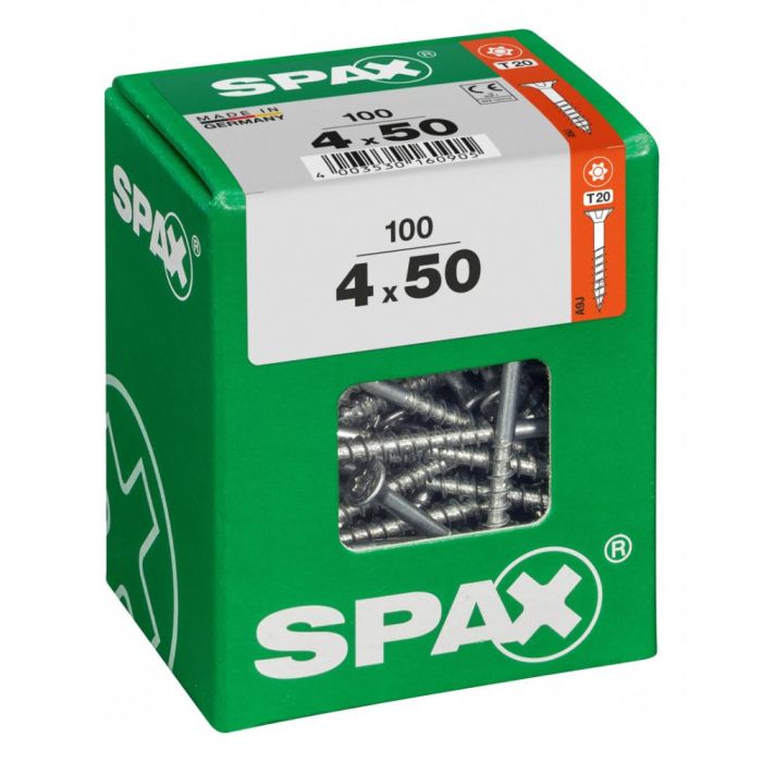 SPAX T-STAR plus WIROX 4x50 L 100 stuks