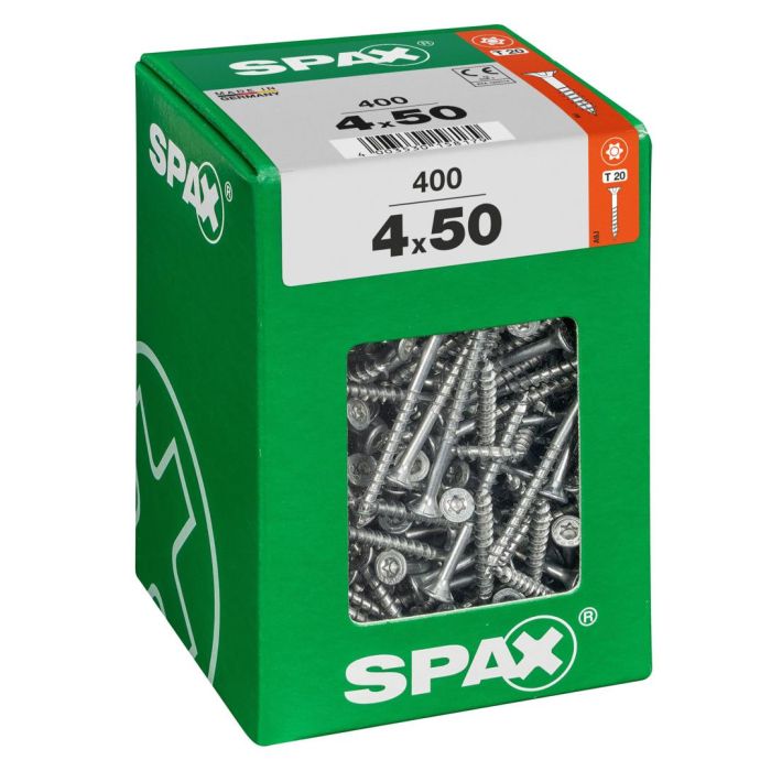 SPAX T-STAR plus WIROX 4x50 XXL 400 stuks