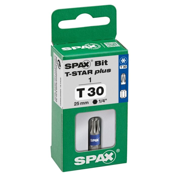 SPAX Bit T-STAR plus T30 25mm S 1 St.