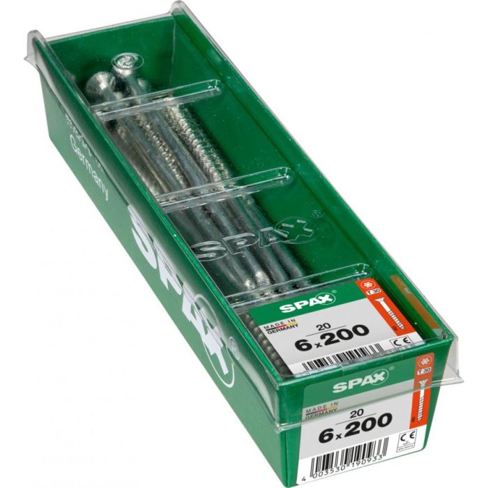 SPAX T-STAR plus WIROX 6x200 M-STK 20 stuks