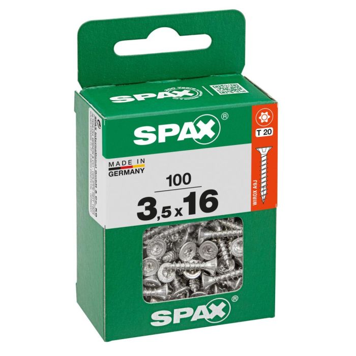 SPAX T-STAR plus WIROX 3,5x16 BOX 1000 stuks