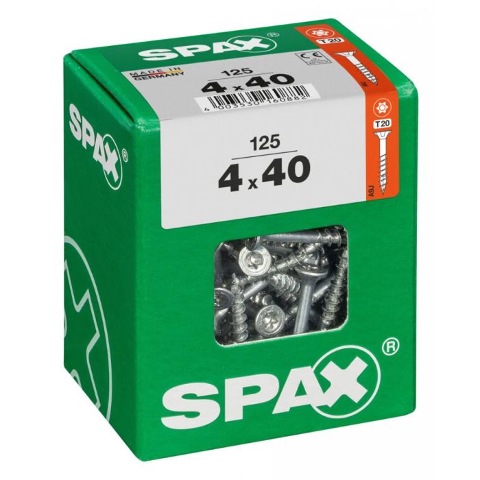 SPAX T-STAR plus WIROX 4x40 BOX 1000 stuks
