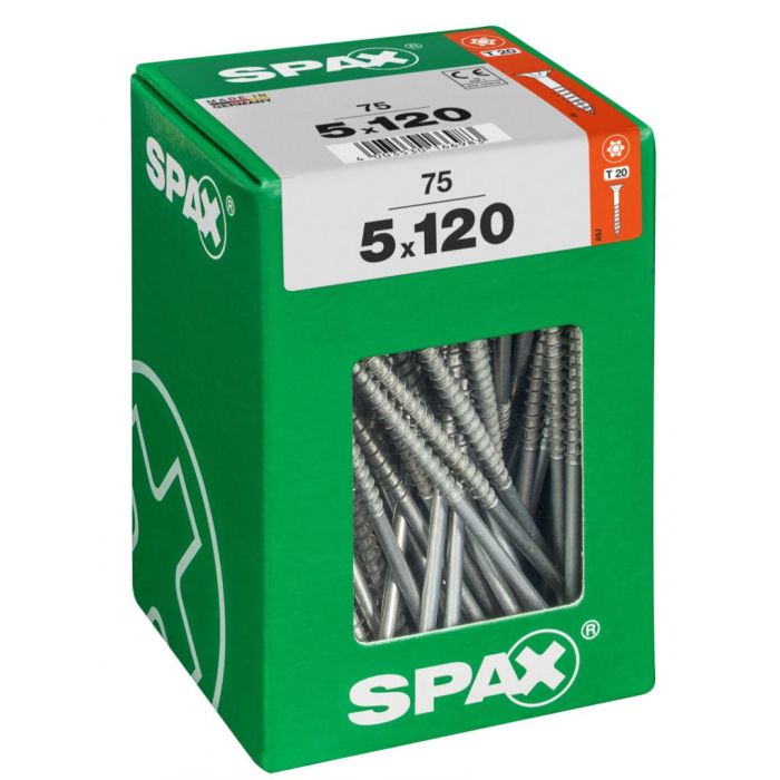SPAX T-STAR plus WIROX 5x120  BOX 200 stuks