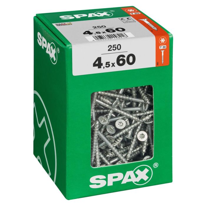 SPAX T-STAR plus WIROX 4,5x60 BOX 500 stuks
