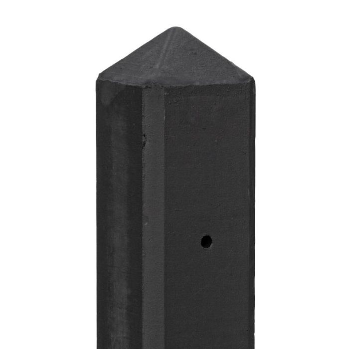 Berton©-paal Schelde Gecoat Tussen antraciet, diamantkop 8,5x8,5x277