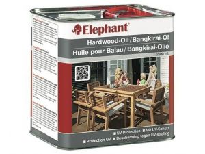 Bangkirai olie Elephant 2.5 ltr.