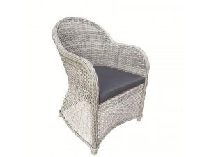 Wicker luxe stoel Glenwood B70xD59xH87 cm. 