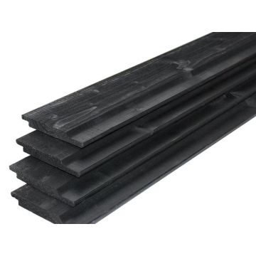 Noord Zweeds Zwart gespoten Rabat 1.9x14.5 cm.