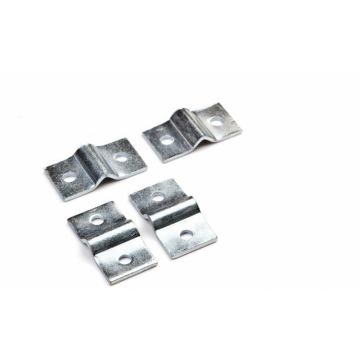 Bevestigingsset voor gaas - set 4 st. Verzinkt.