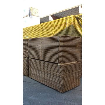 steigerhout Verouderd. 3x19.5x250 cm. Per 50 stuks.***