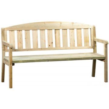 Bank Sparrenbos 170x100 cm. - 3-zits. 