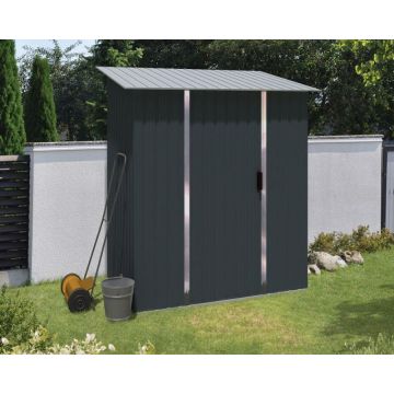 Metalen tuinkast Titan B182.2xD107.3xH197 cm. 