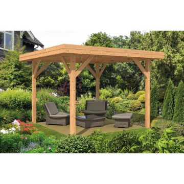 Prieel Kreta 365x365 cm. Douglas.