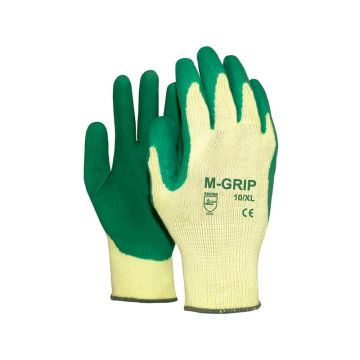 Handschoen M-Grip Groen. Maat L.