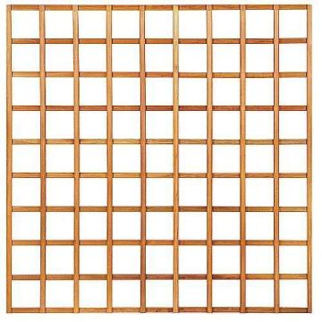 Trellis Recht - Hardhout H180 cm.