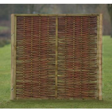 Wilgenteenscherm - Geimpregneerd B180 cm.