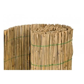 Rieten decoratiemat dubbelvoudig B200 cm.