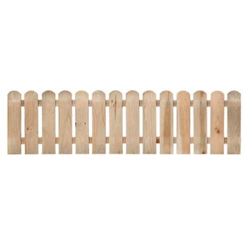 Tuinhek Econoom recht H40xB150 cm.