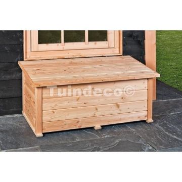 Opbergkist Douglas B125xD53xH56 cm.