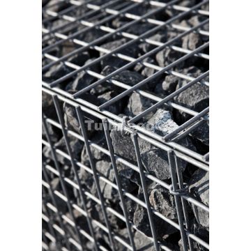 Gaaselement / schanskorf 200 cm. Maas 4.5x4.5 cm.