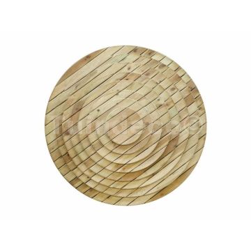 Ronde vlonder 17mm - Geimpregneerd Grenen.