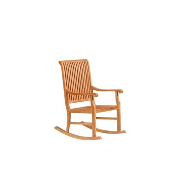 Teak Schommelstoel Relax B60xD51xH108 cm.