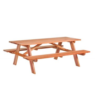 Picknicktafel Hardhout Business L200xB160xH75 cm.