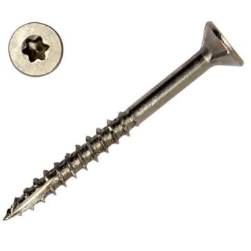 Houtschroef Torx RVS Woodies.