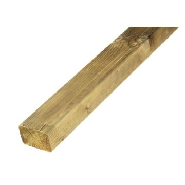 Ligger geimpregneerd Vuren 4.4x7 cm.