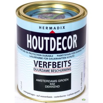 Houtdecor Amsterdams-Groen Dekkend.