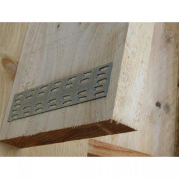 Kramplaat 10x25x130 mm.